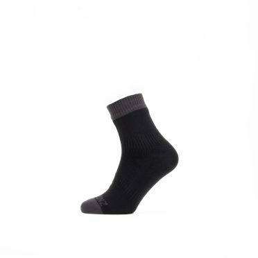 Sealskinz Warm weather cycling socks black/grey unisex 