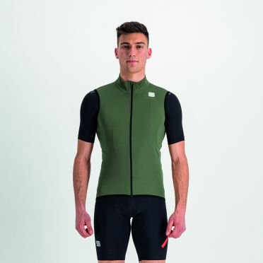 Sportful Fiandre light no rain cycling vest green men 