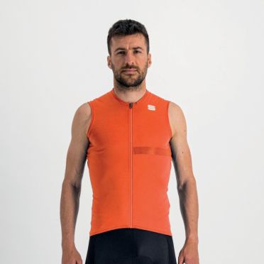 Sportful Matchy sleeveless jersey orange men 