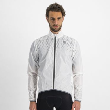 Sportful Reflex cycling jacket long sleeve white men 