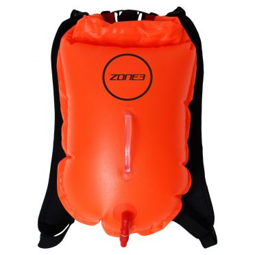 Zone3 Swimrun backpack buoy orange 