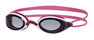 Zoggs Fusion air lady dark lens goggles pink 