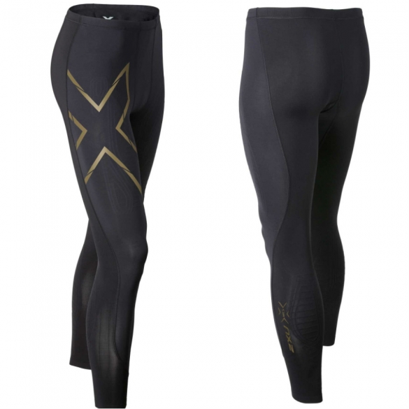 2xu gold compression tights