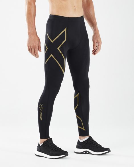 gold compression tights