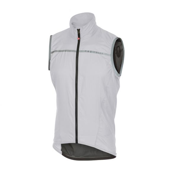 NEW Castelli SUPERLEGGERA Wind Proof Cycling Vest WHITE 