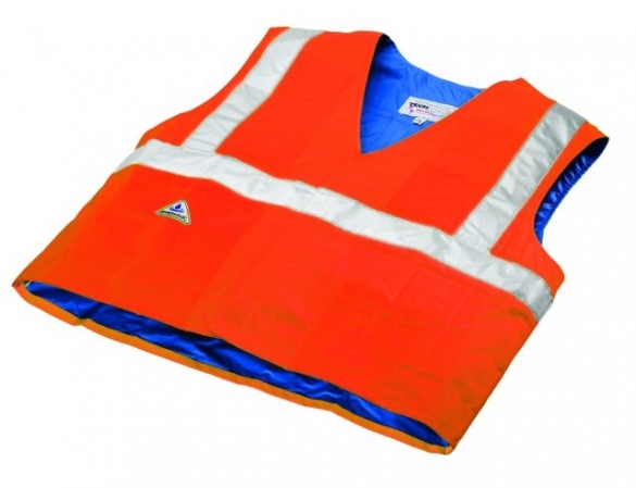 TechNiche HyperKewl evaporative cooling vest safety orange  6538-eu-OR