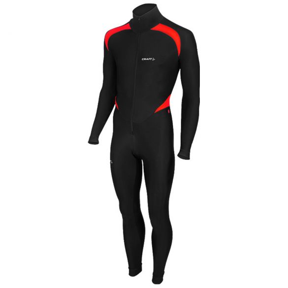 Craft Thermo skatesuit colorblock black/red unisex  940157-1994-VRR