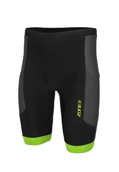 Tri Shorts Black/Gray/Neon Details about   Zone3 Men's Aquaflo 