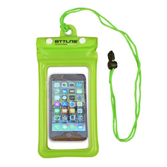 BTTLNS Endymion 1.0 floating waterproof phone pouch green  0317013-044
