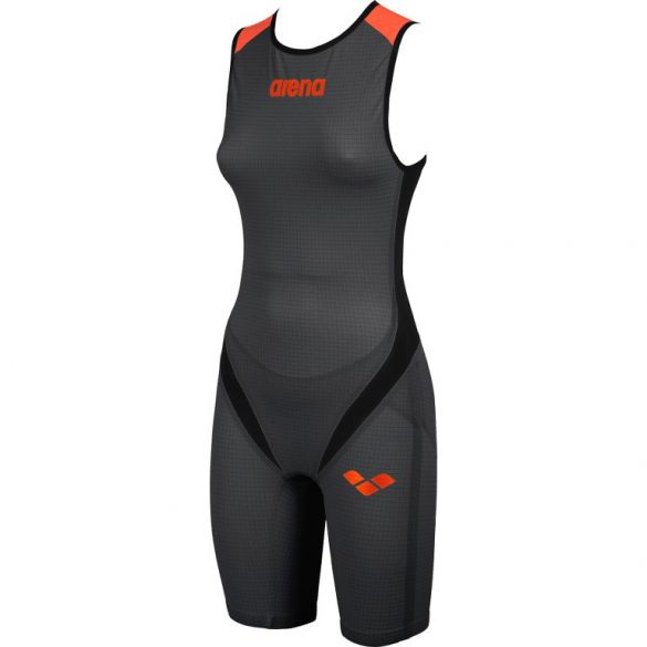 Arena Power Skin Triathlon W Zipped Trisuit Carbon Pro Femme