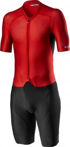 Castelli Sanremo Triathlon Sleeved Speedsuit Skinsuit Men's Size Medium Large 