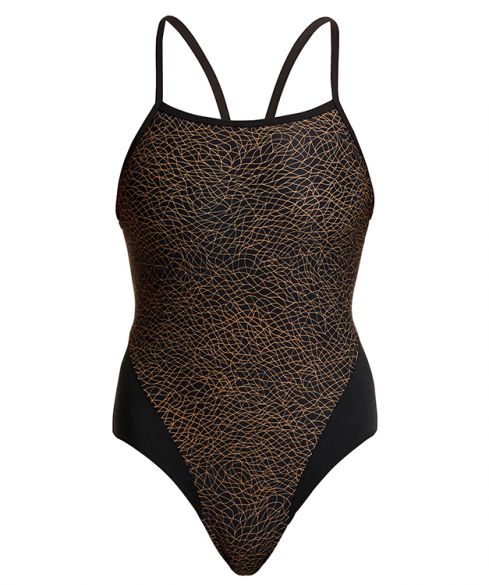 Funkita Leather Skin single strap bathing suit women  FS15L02665