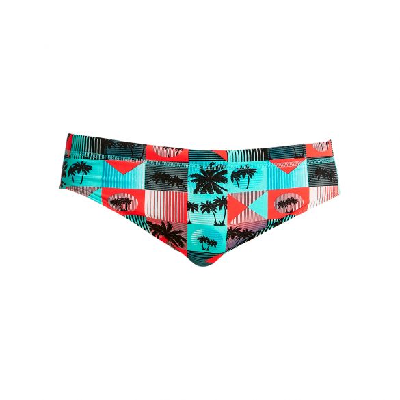 Funky Trunks Badehose Schwimmhose Classic Briefs Sunset Strip 