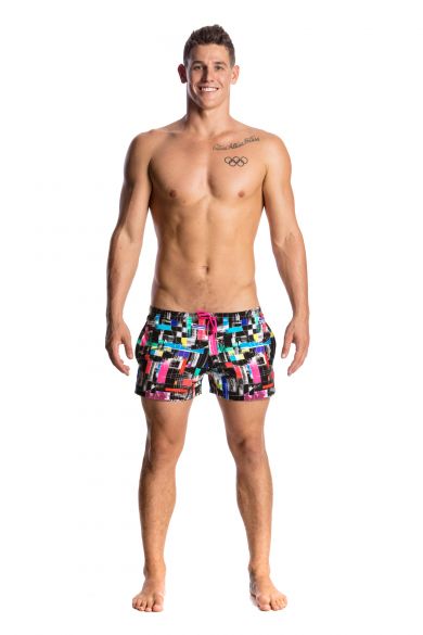 Funky Trunks Test signal Shorty shorts swimming men  FT40M01802