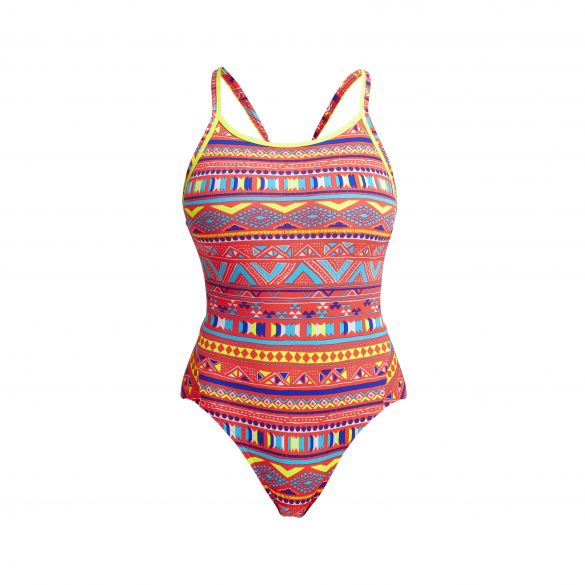 Funkita Tribe Vibe diamond back bathing suit women  FS11L70965