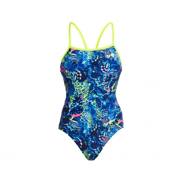 Funkita Butterfly Effect single strap bathing suit women  FS15L02538