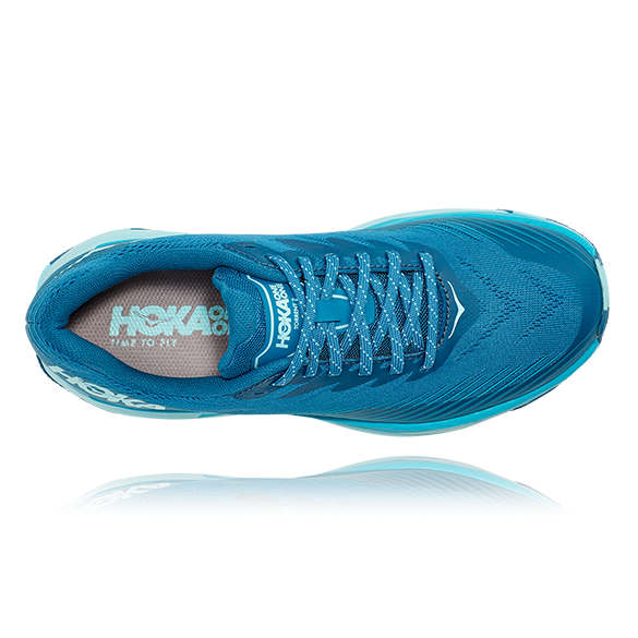 Hoka One One Torrent 2 running shoes light blue woman online? Find it ...