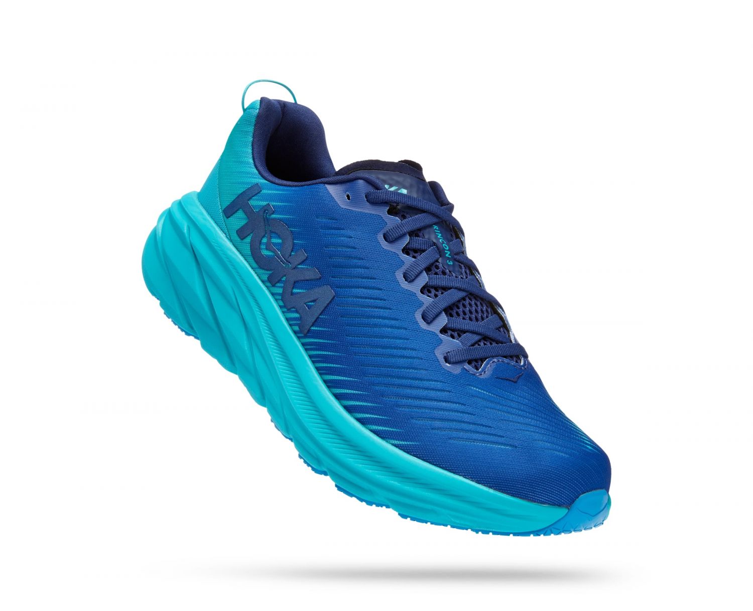 Hoka Rincon 3 running shoes blue men online? Find it at triathlon ...