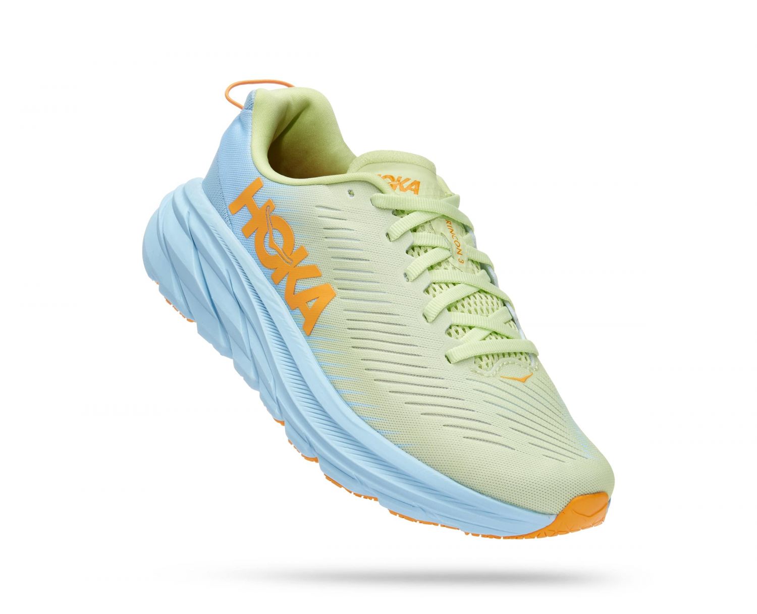 Hoka Rincon 3 running shoes yellow women online? Find it at triathlon ...
