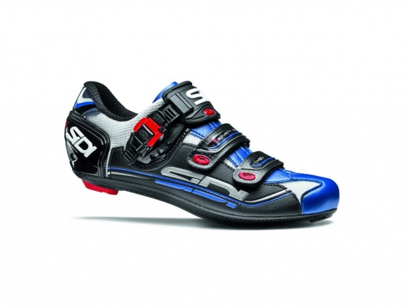 White/Blue Size: 36~47 EUR SIDI Genius 7 Road Cycling Shoes 