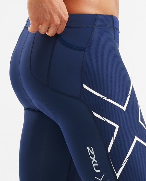 blue 2xu compression tights