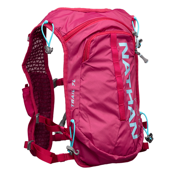 magenta backpack