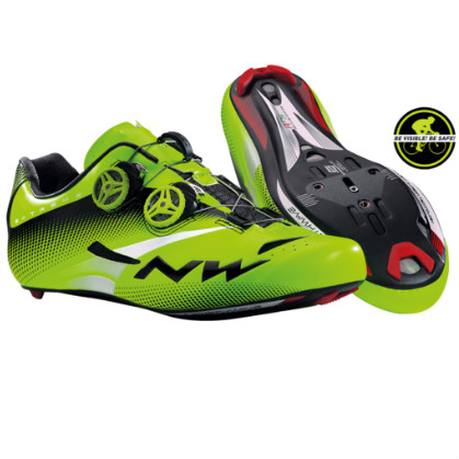Northwave Extreme Tech Womens MTB Shoes Green/Orange Bike Shoes Cycling Shoes 