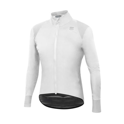 Sportful Hot pack no rain cycling jacket long sleeve white men  1120025-101