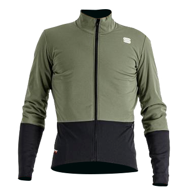 Sportful Total comfort cycling jacket long sleeve green men  1121514-305