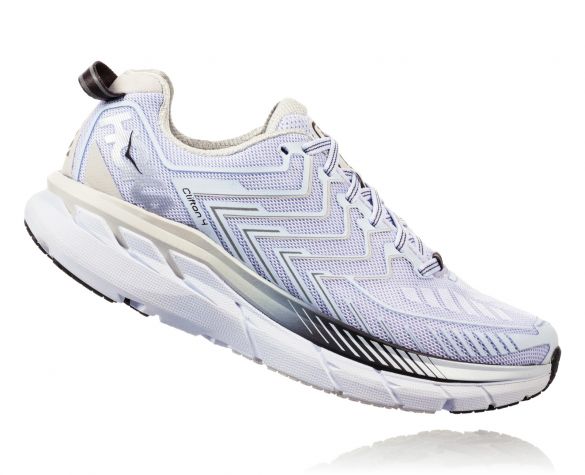 Hoka One One Clifton 4 running shoes white women online? Find it at ...