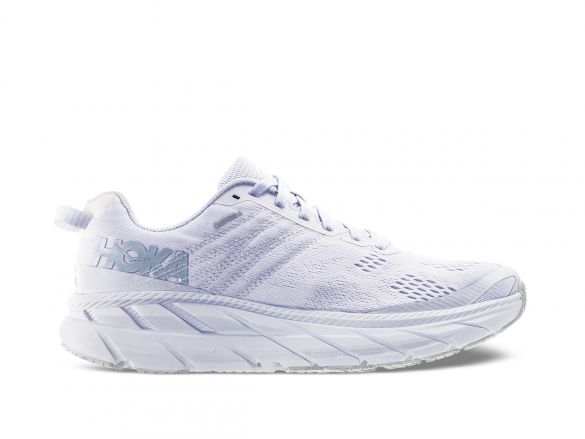 Hoka One One Clifton 6 running shoes white women online? Find it at ...