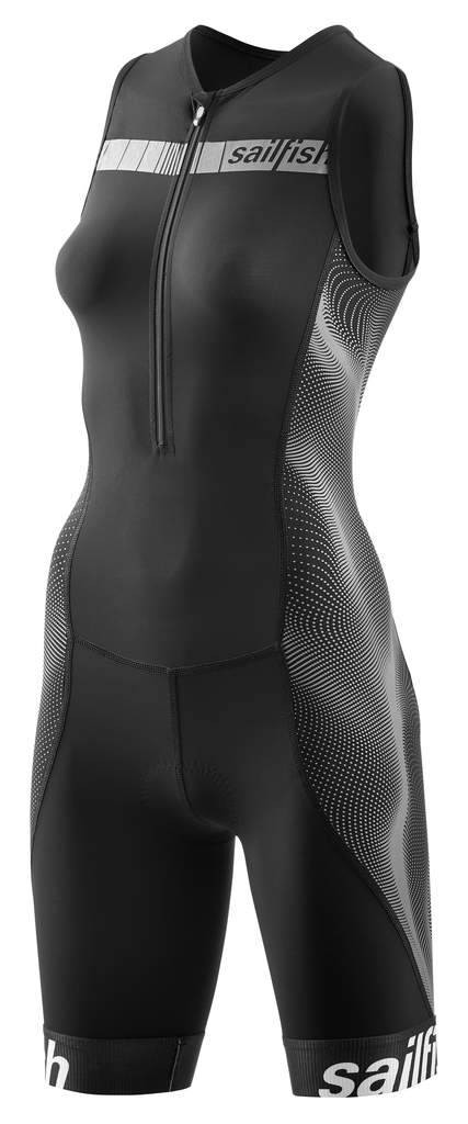 Sailfish Competition trisuit black/grey women  SL12935