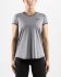 Craft Eaze short sleeve running shirt grey women  1905877-975999
