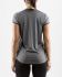Craft Eaze short sleeve running shirt grey women  1905877-975999