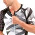 2XU Compression short sleeve trisuit black/white men  MT5516D-BLK/CRO