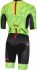 Castelli All out speed trisuit short sleeve pro green/black men  18104-084