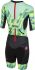 Castelli All out W speed trisuit short sleeve mint/yellow/black women  18115-060