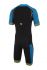 Zone3 Aeroforce short sleeve trisuit blue/black men  TS18MAFS101