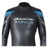 Aquaman Rafale fullsleeve wetsuit black/blue men  ARA22
