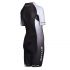 BTTLNS Typhon 2.0 trisuit short sleeve black/white women  0219009-101