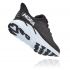 Hoka One One Clifton 8 running shoes black-white men  1119393-BWHT