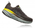Hoka One One Bondi 6 running shoes black/yellow men  1019269-BOPV