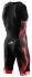 Sailfish Competition trisuit black/red men  SL11839