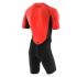 Orca core aero race trisuit short sleeves black/red men  KR1164