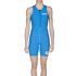 Arena ST front zip sleeveless trisuit blue women  AR1A914-88