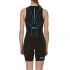 Arena ST rear zip sleeveless trisuit black women  AR1A915-55