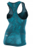 Orca 226 Perform singlet sleeveless tri top blue/green women  JVDB89