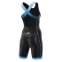 Sailfish Pro Team trisuit backzip black/blue women   STPRODB